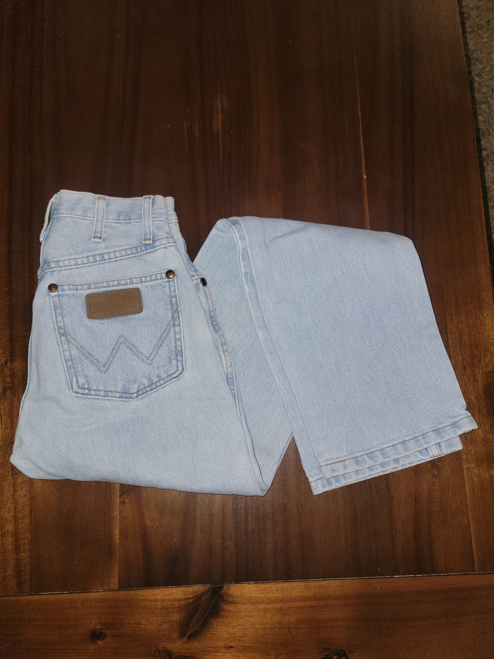 Wrangler Light Blue Women's Cowboy Cut Jeans - Picture 1 of 4